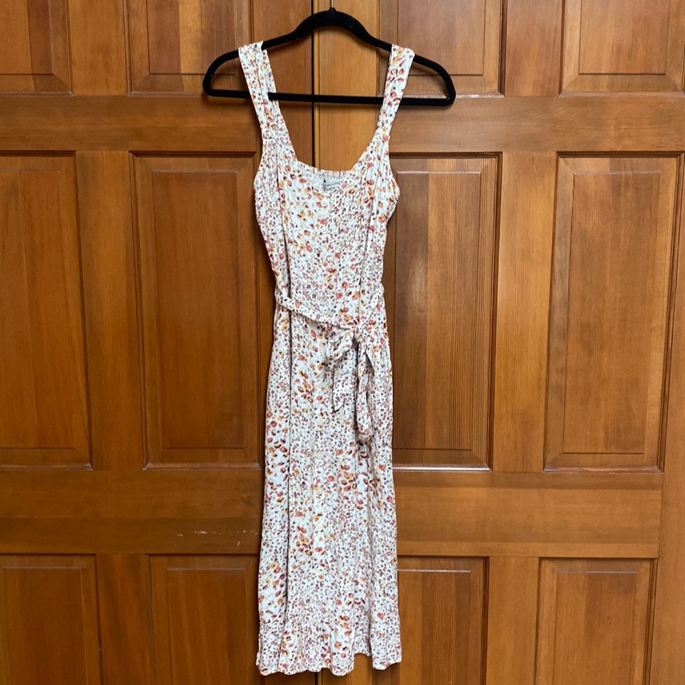 Abercrombie floral midi dress